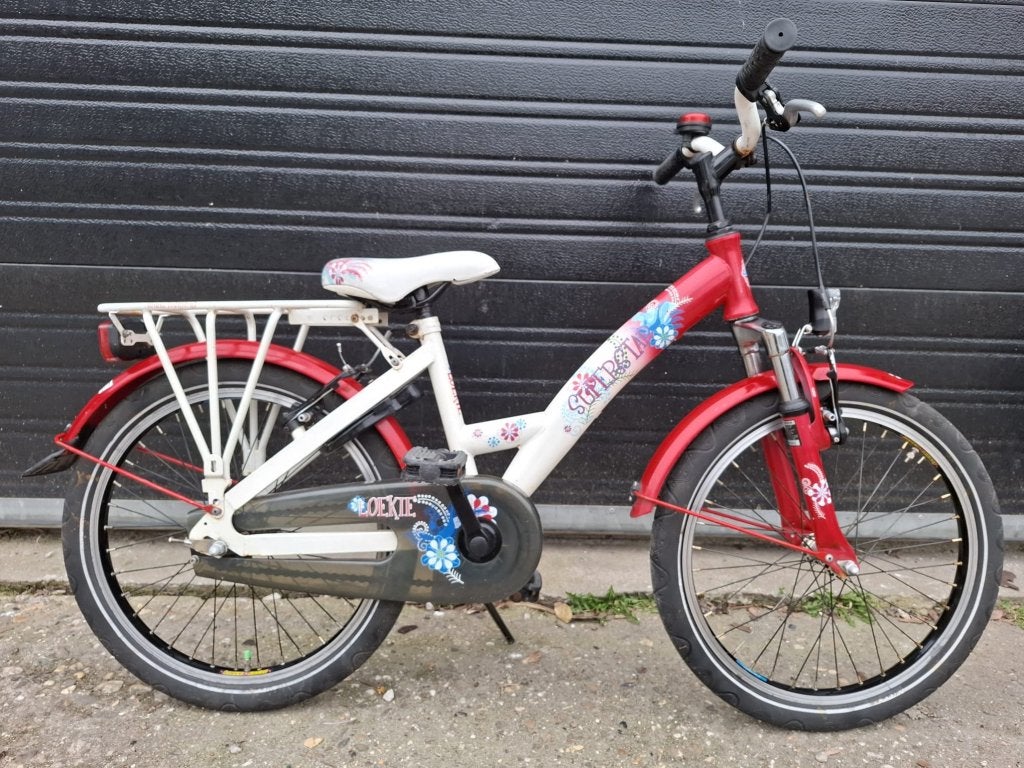 20 inch Loekie superstar meisjesfiets, Loekie, Niet ingevuld, 20 inch, Niet ingevuld