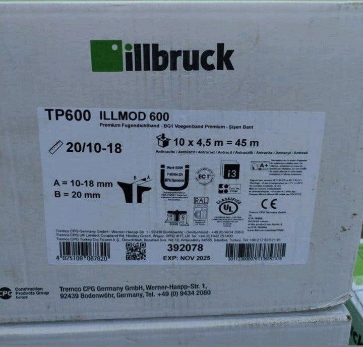 compriband opzwelband illbruck diverse diktes, 50 tot 150 cm, Nieuw, Ophalen of Verzenden, 10 m² of meer