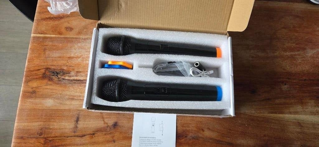 Draadloze microfoon's voor JBL partybox (en)