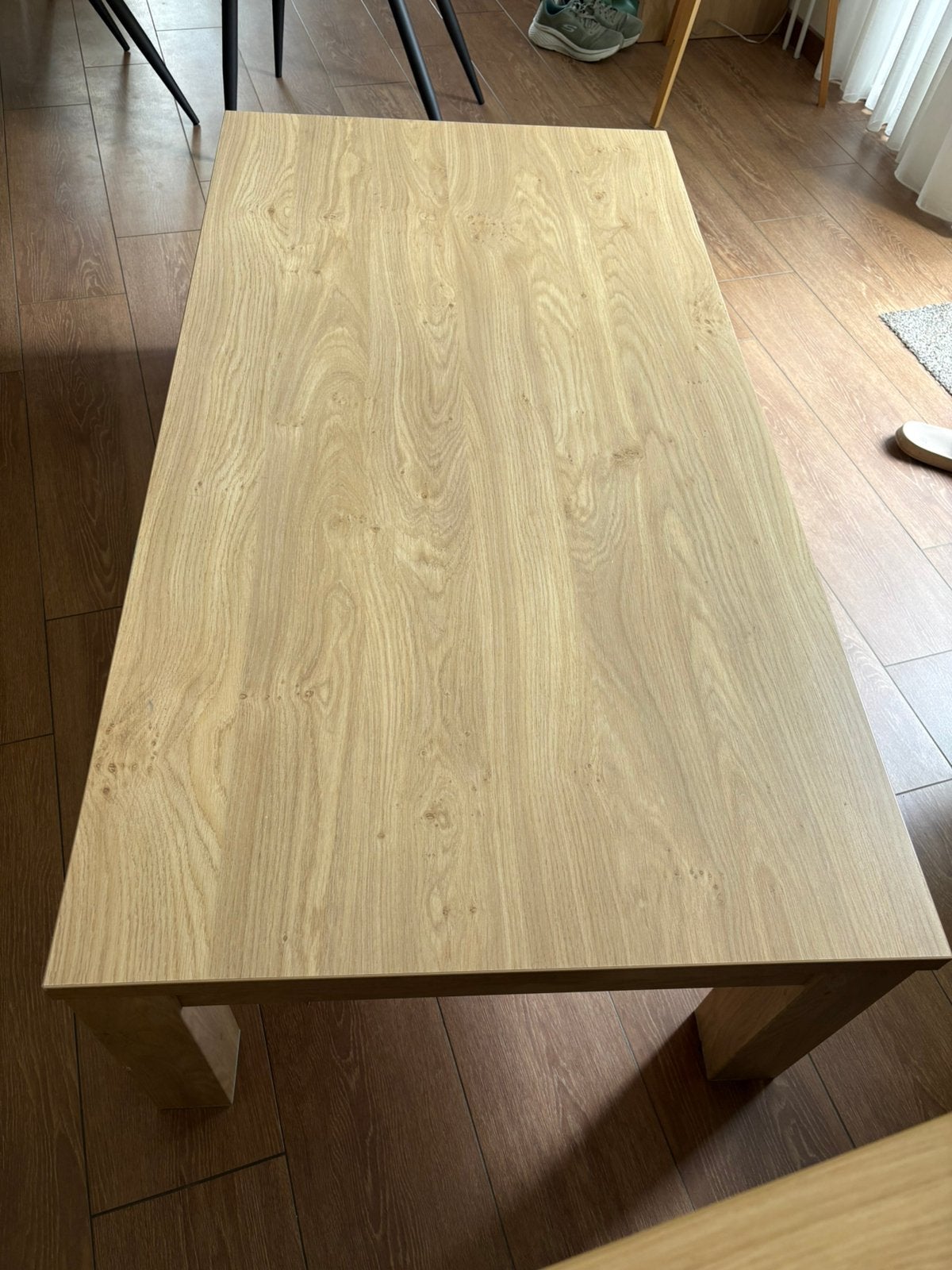Salontafel “Sanne” van Leenbakker 135x70x42, Ophalen, Gebruikt, 100 tot 150 cm, 50 tot 100 cm