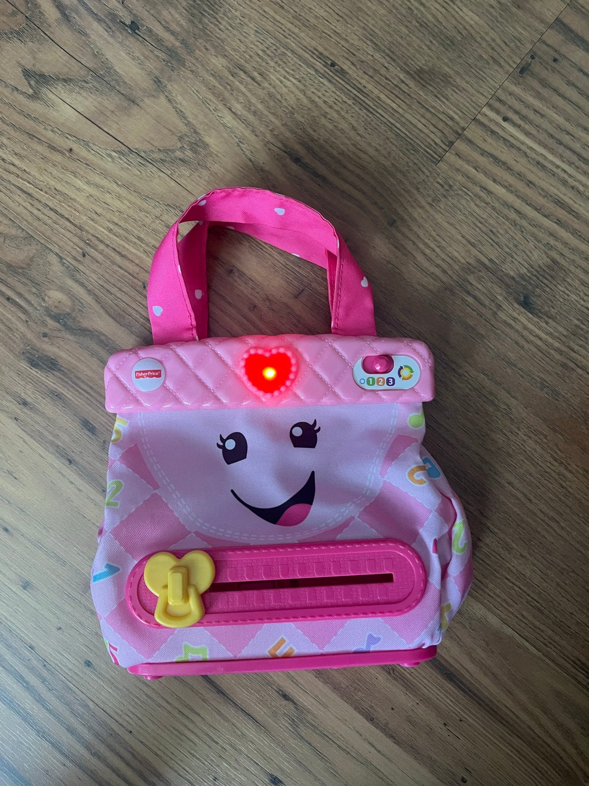 Fisher-Price Lach & Leer Tasje met Licht en Geluid, Ophalen, Gebruikt, Overige typen, Met licht
