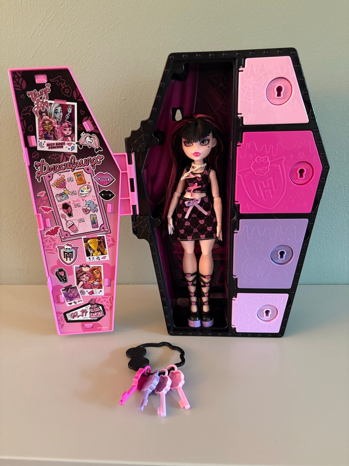 Monster High Draculuara speelset, Ophalen of Verzenden, Zo goed als nieuw, Overige typen