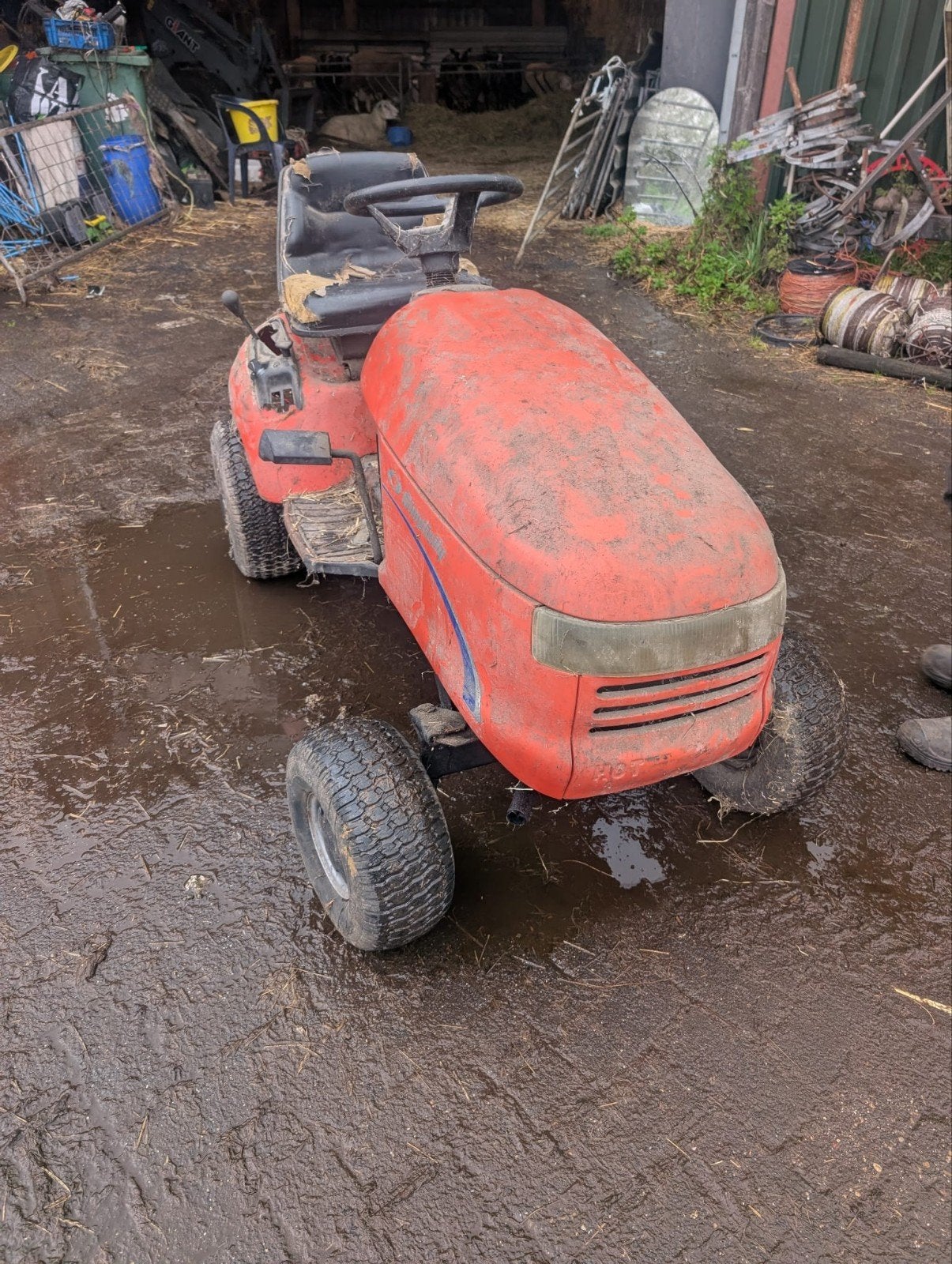 Gasson Trekker (Zitmaaier), Tuin en Terras, Ophalen, Gebruikt, Benzine-grasmaaier, Gasson