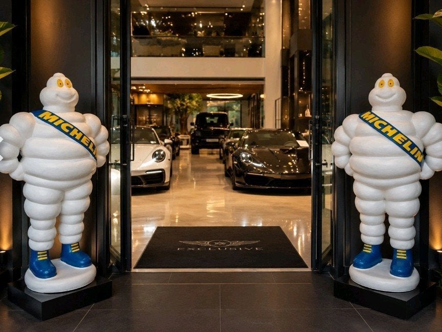 ✨️✨️ 2 Stuks - XL Michelin Bibendum, Eén persoon, Kortingsbon