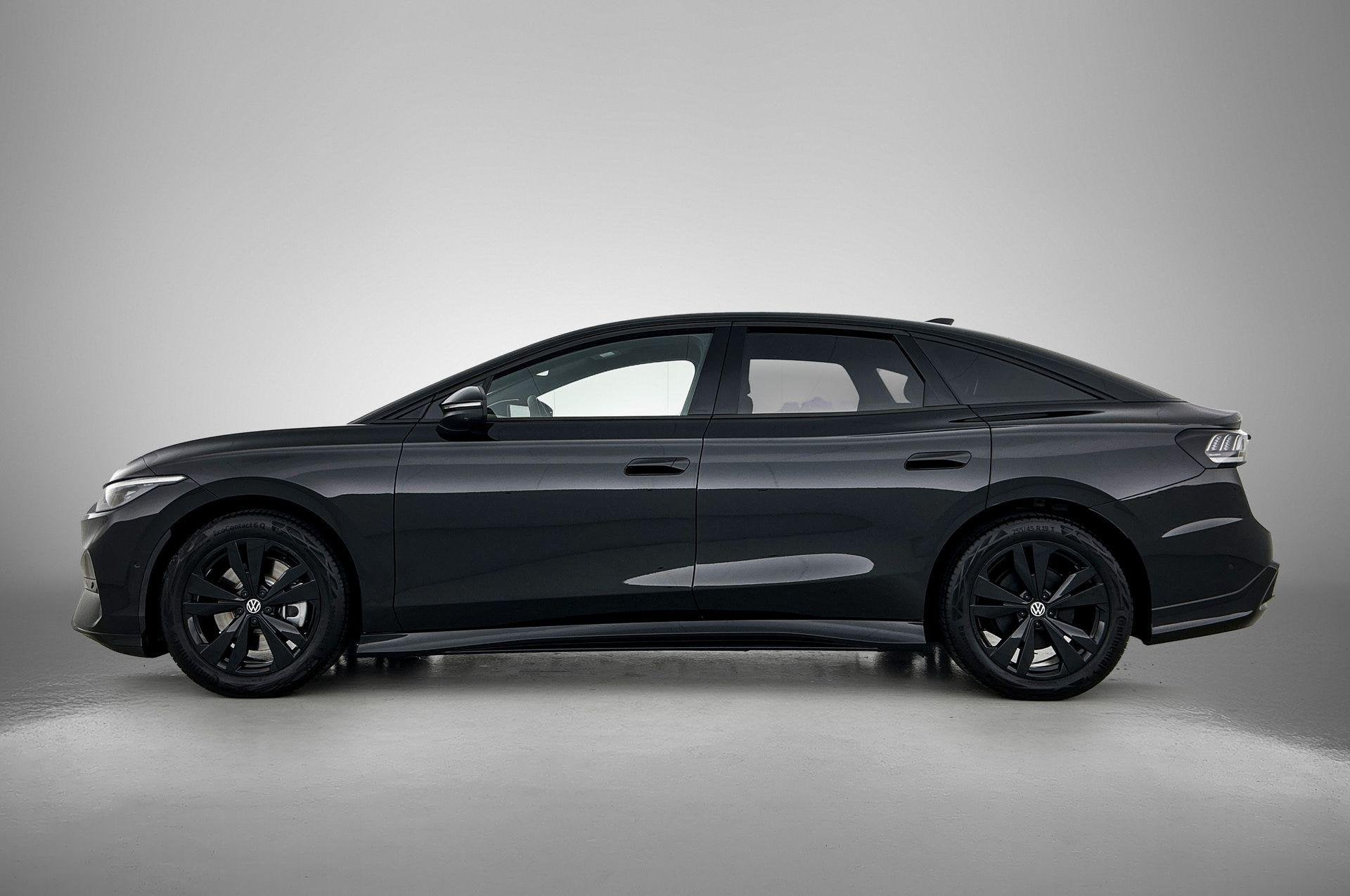 Volkswagen ID.7 Limited Edition Plus 77 kWh | PANORAMADAK |, Automaat, 12 maanden, Gebruikt, Zwart