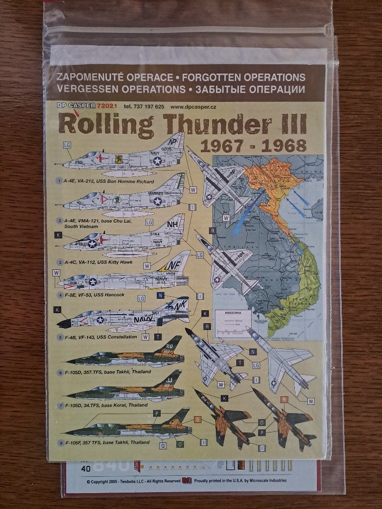 DP Casper decal 72021, Overige merken, 1:72 tot 1:144, Ophalen of Verzenden, Zo goed als nieuw
