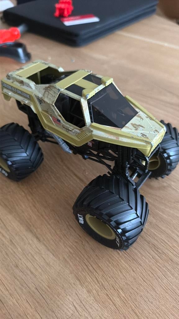 Monster Jam Grave Digger speelgoedtruck, Ophalen of Verzenden, Zo goed als nieuw
