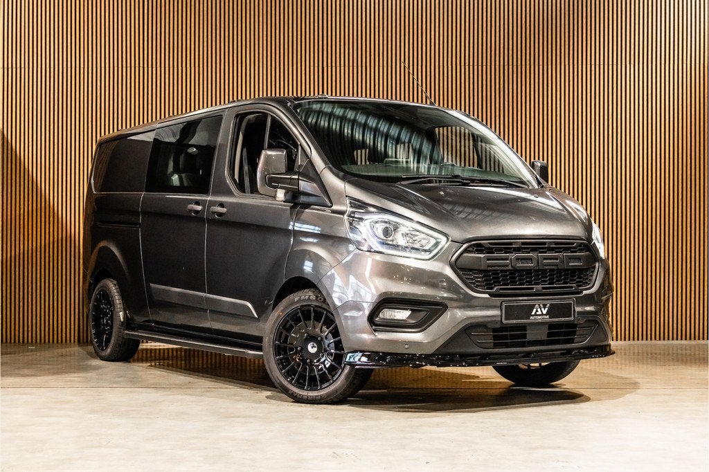 Ford Transit Custom 300 2.0 TDCI L2H1 DC | Raptor Edition |, Auto's, Bestelauto's, Voorwielaandrijving, Gebruikt, 4 cilinders