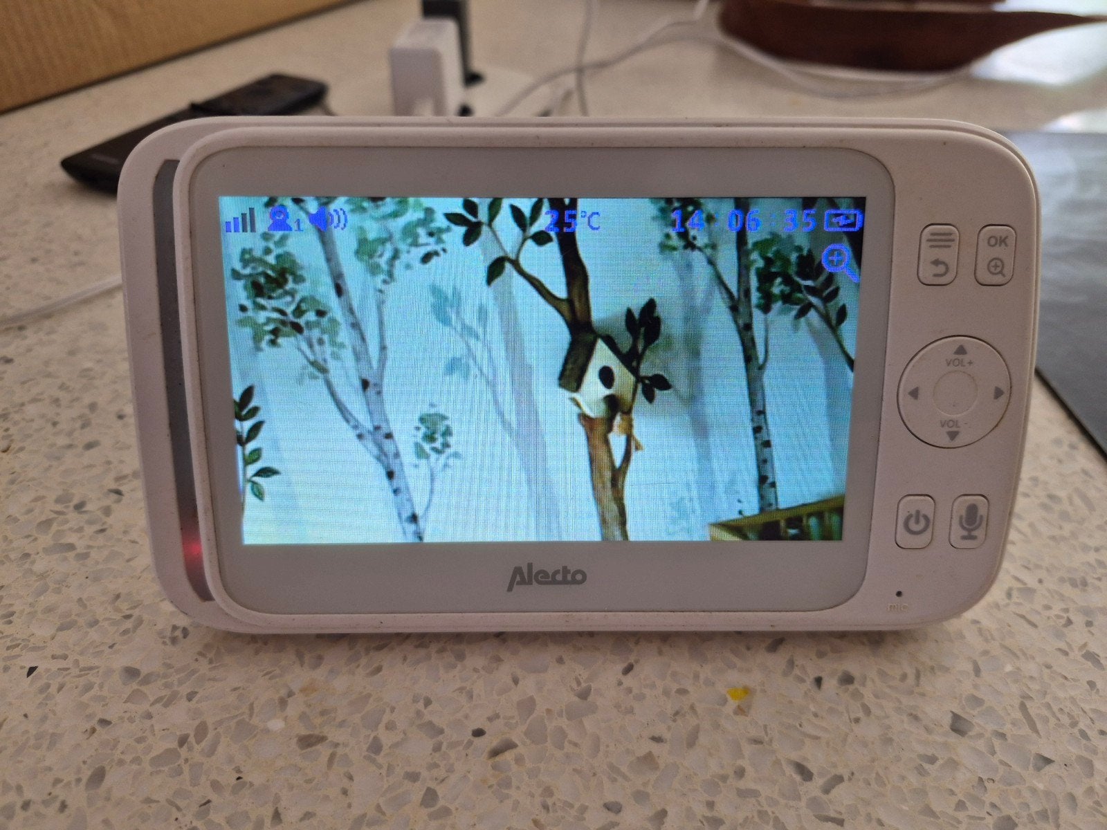 Alecto DVM 275 babyfoon met camera, Ophalen, Gebruikt, Minder dan 100 meter