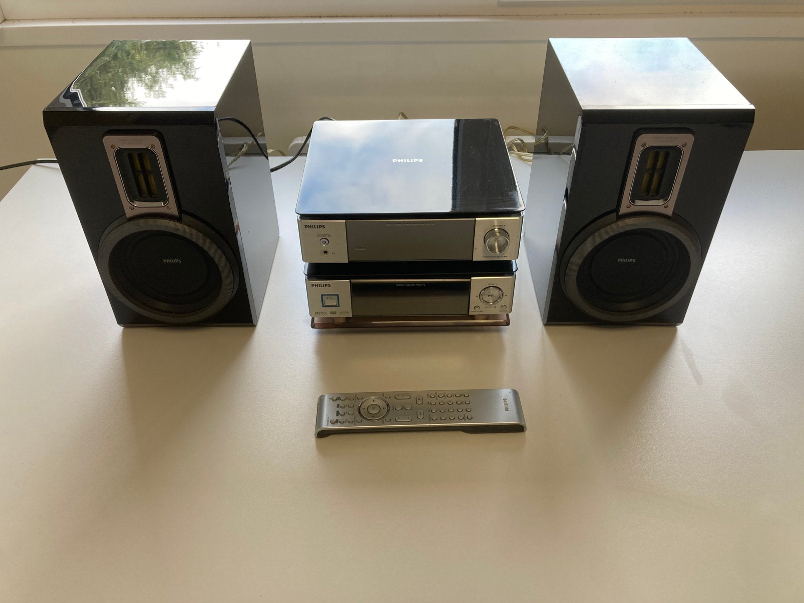 Philips DVD-HiFi-systeem met componentontwerp MCD716/12, Audio, Tv en Foto, Stereo-sets, Ophalen of Verzenden, Zo goed als nieuw