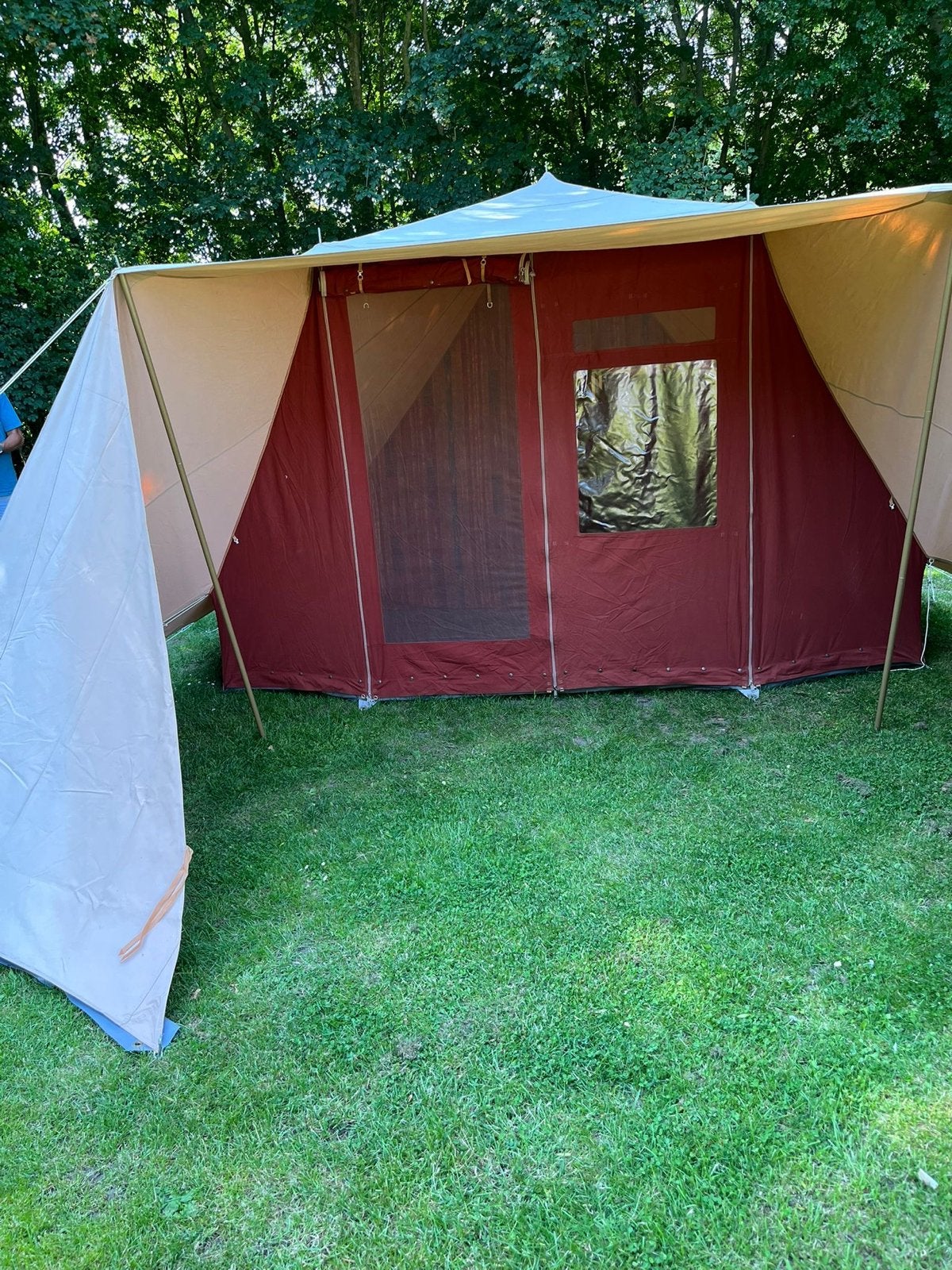Prachtige de Waard Albatros tent met diverse accessoires., Caravans en Kamperen, Tenten, Ophalen, Gebruikt, Tot en met 6
