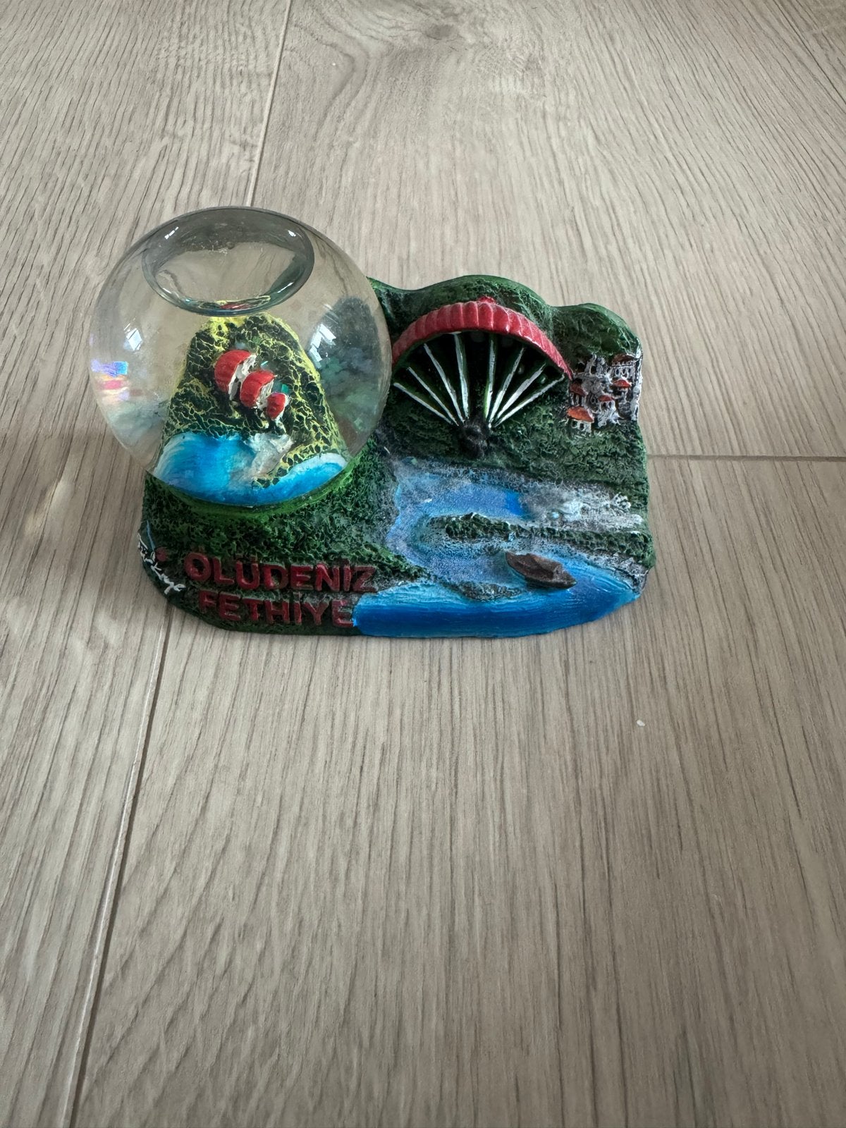 Sneeuwbol Oludeniz Fethiye Turkije souvenir, Meerkleurig, Overige stijlen, Ophalen of Verzenden, Zo goed als nieuw