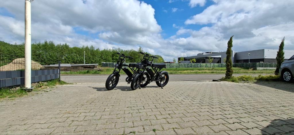 Nieuwe fatbike x80 met achterzitje en rugsteun, Fietsen en Brommers, Elektrische fietsen, Ophalen, Nieuw, Overige merken