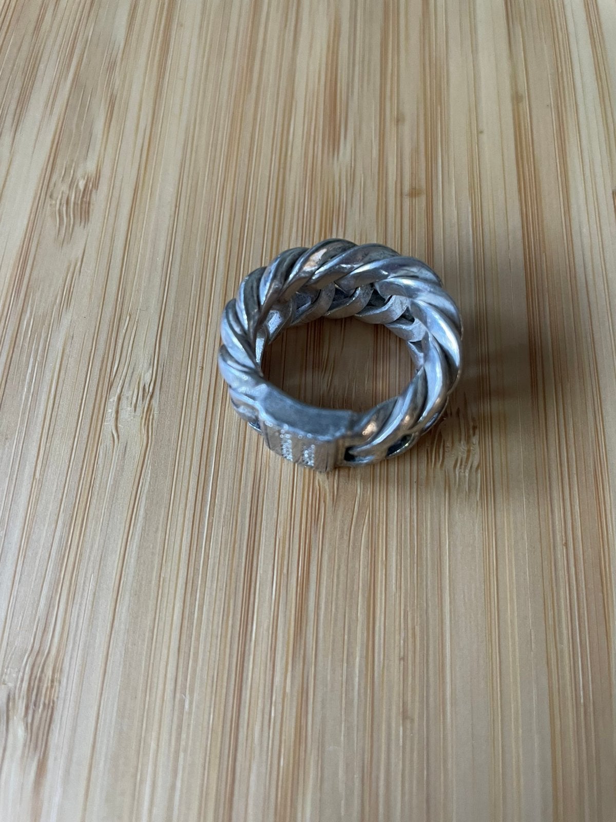 RING  CHAIN maat 18 ,Buddha to Buddha, Sieraden, Tassen en Uiterlijk, Ringen, Gebruikt, Verzenden, 17 tot 18, Dame of Heer