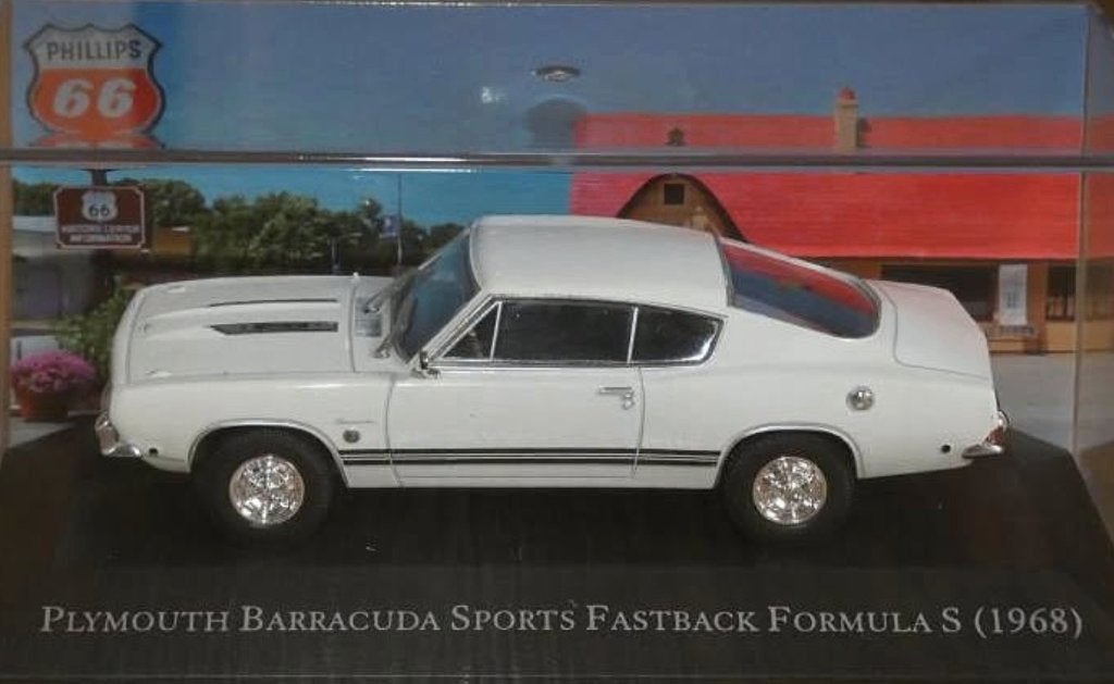 Plymouth Barracuda Formula S 1968 1/43 American cars # 139, Verzenden, Nieuw, Auto, Overige merken