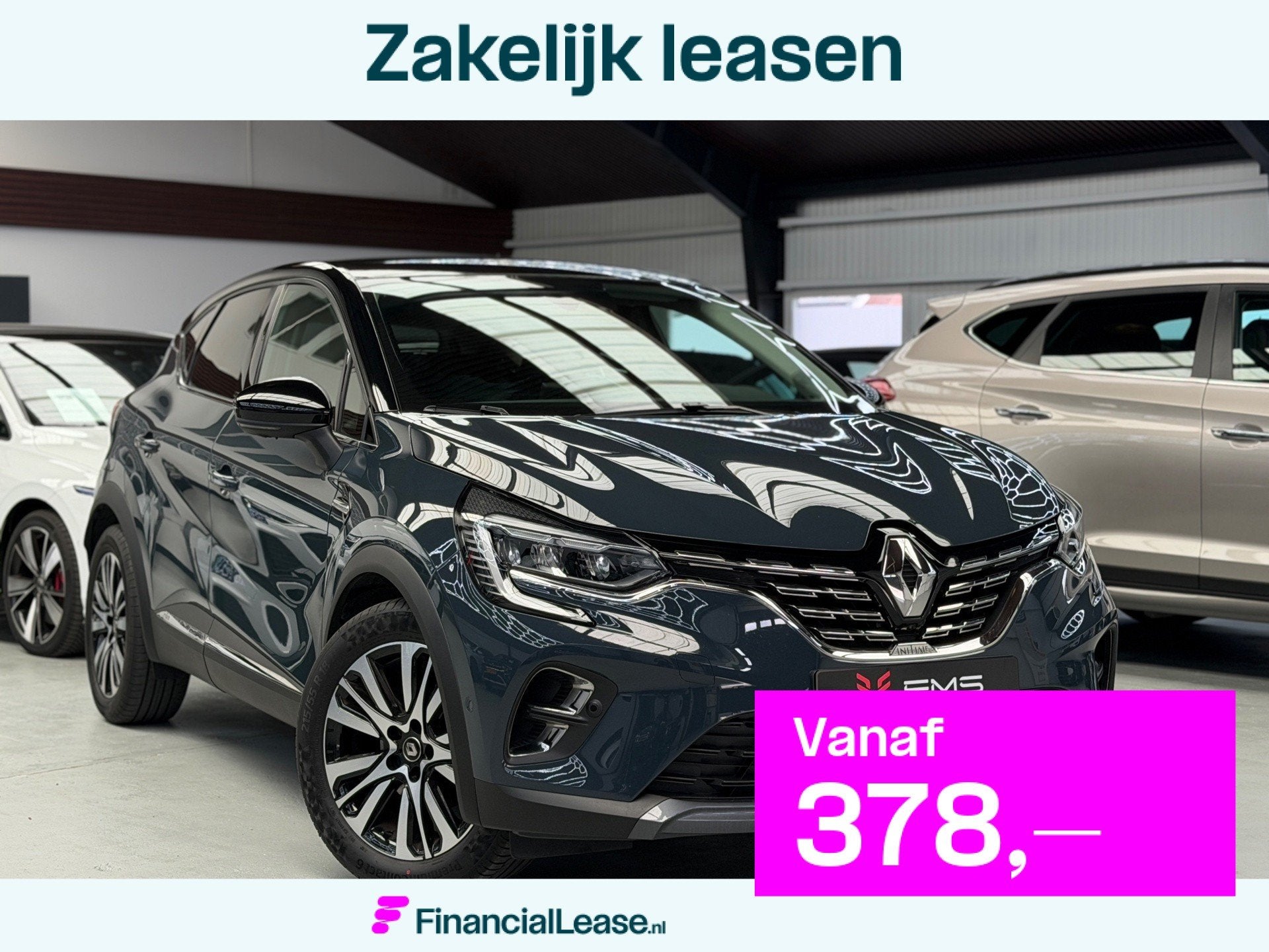 Renault Captur 1.6 E-Tech Plug-in Hybrid 160 Initiale Paris, 77 km/l, Gebruikt, 4 cilinders, Met garantie (alle)