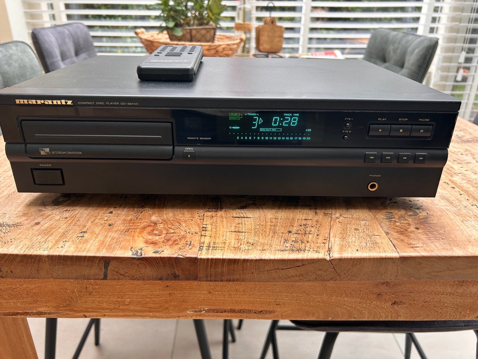 Marantz CD Speler 74CD42/22B - Goed Werkend, Ophalen of Verzenden, Gebruikt, Marantz