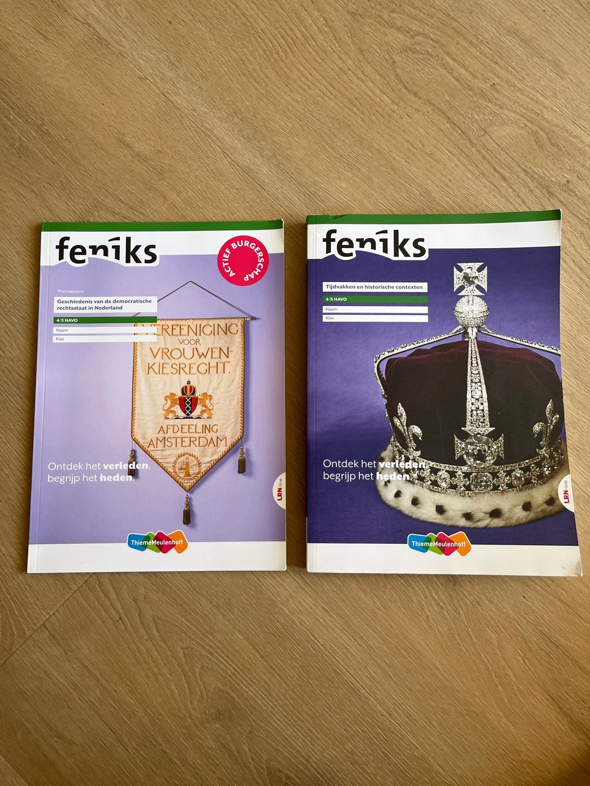 Feniks Geschiedenis 4/5 HAVO - 2 boeken, Boeken, Ophalen of Verzenden, Zo goed als nieuw, HAVO, Geschiedenis