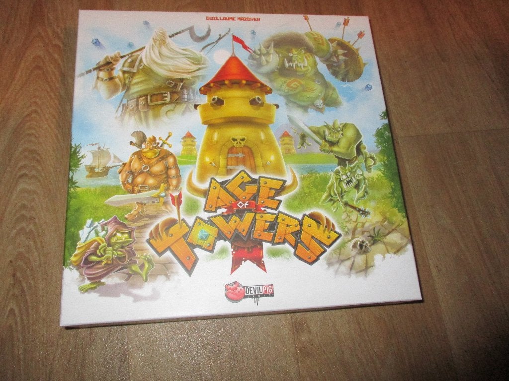bordspel strategiespel Age of Towers tactiekspel, Een of twee spelers, Ophalen of Verzenden, Nieuw