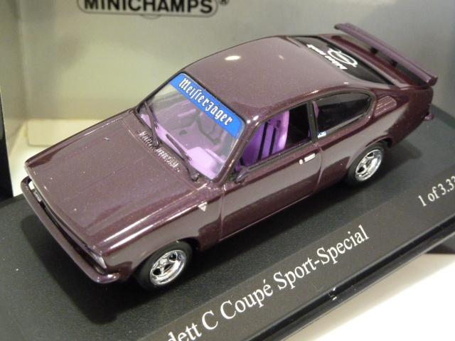 Minichamps Opel Kadett C Coupe Special 1974 1:43 430045625, Hobby en Vrije tijd, Modelauto's | 1:43, Ophalen of Verzenden, Nieuw