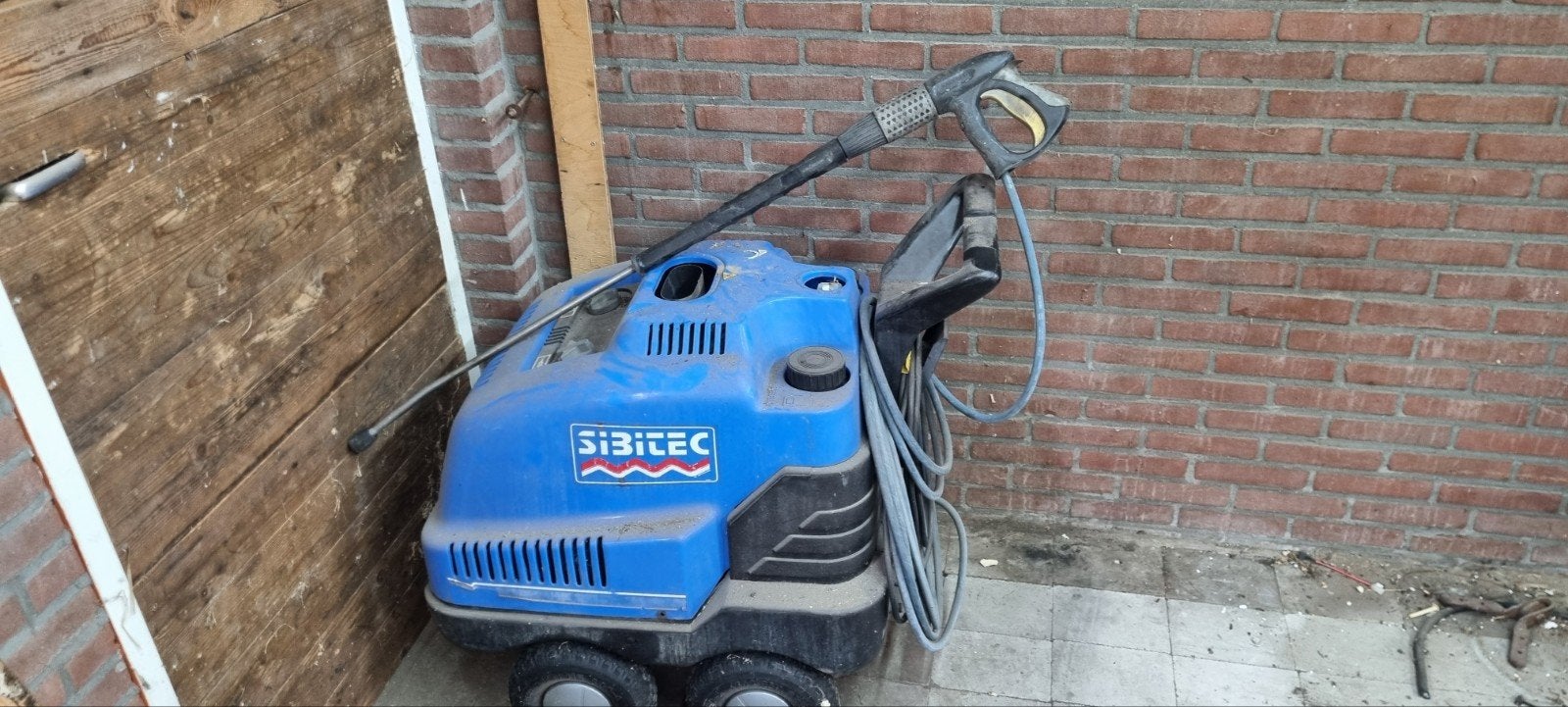 Hogedrukspuit Sibitec - Spuit wel, wordt niet warm, Ophalen, Gebruikt