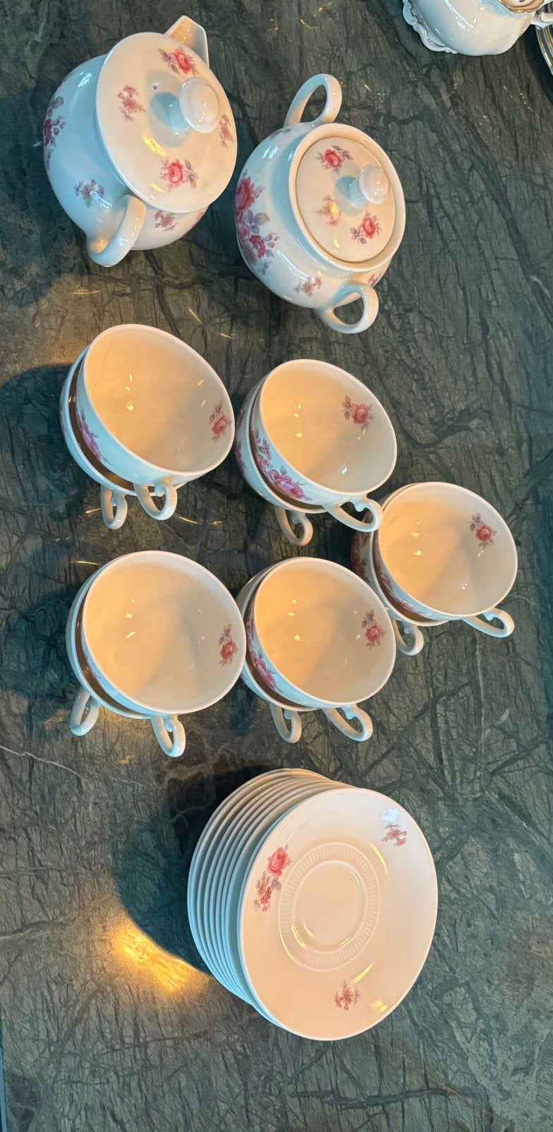 Mosa Maastricht koffieservies – vintage - ongebruikt, Ophalen