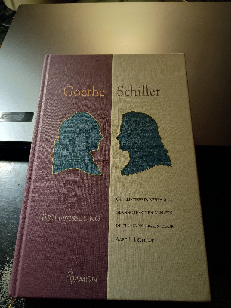 Goethe briefwisseling met Schiller, Verzenden, Gelezen, Nederland