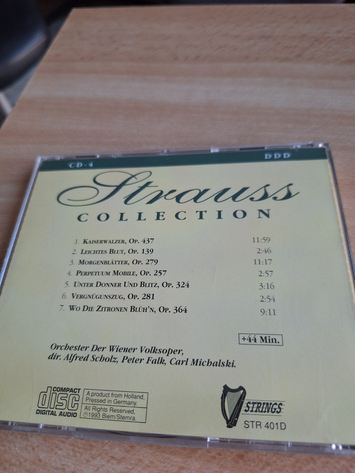 Cd Strauss collection deel 4, Ophalen of Verzenden, Classicisme, Zo goed als nieuw, Overige typen