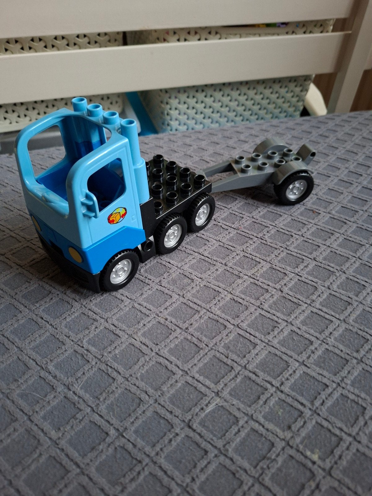 Lego Duplo Vrachtwagen met aanhanger, Kinderen en Baby's, Speelgoed | Duplo en Lego, Ophalen, Zo goed als nieuw