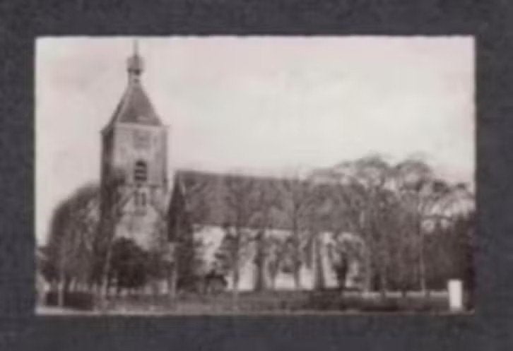 Uithuizen Ned. Herv. Kerk 1962., Ophalen of Verzenden, 1960 tot 1980, Ongelopen, Groningen