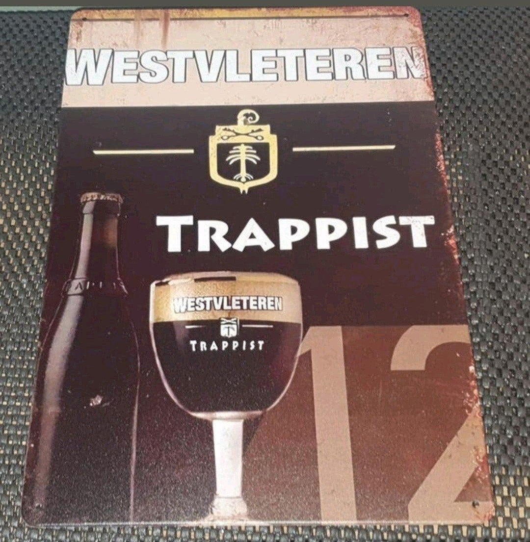 Wandbord westvleteren, Verzamelen, Biermerken, Ophalen of Verzenden, Nieuw, Reclamebord, Plaat of Schild, Overige merken