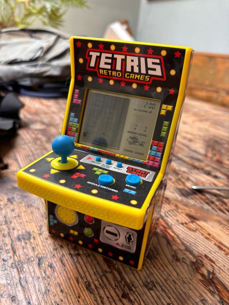 Tetris retro game, Ophalen of Verzenden, Zo goed als nieuw