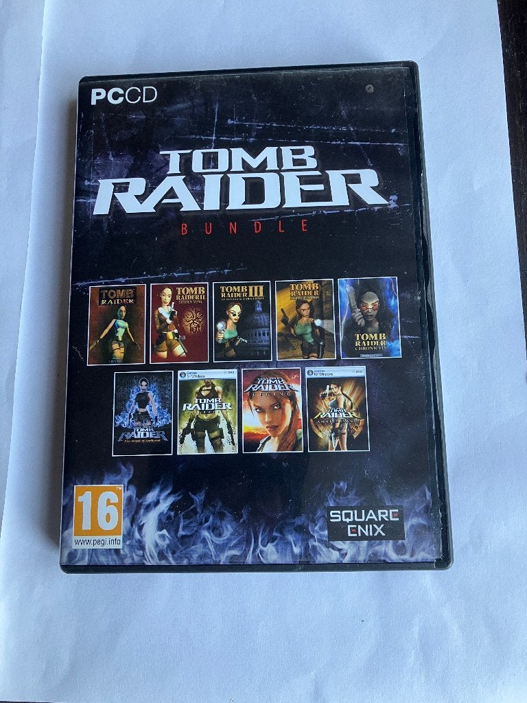 tombraider bundle 9 delen PC GAME bundel Square Enix, Spelcomputers en Games, Games | Pc, Avontuur en Actie, Online, 1 speler