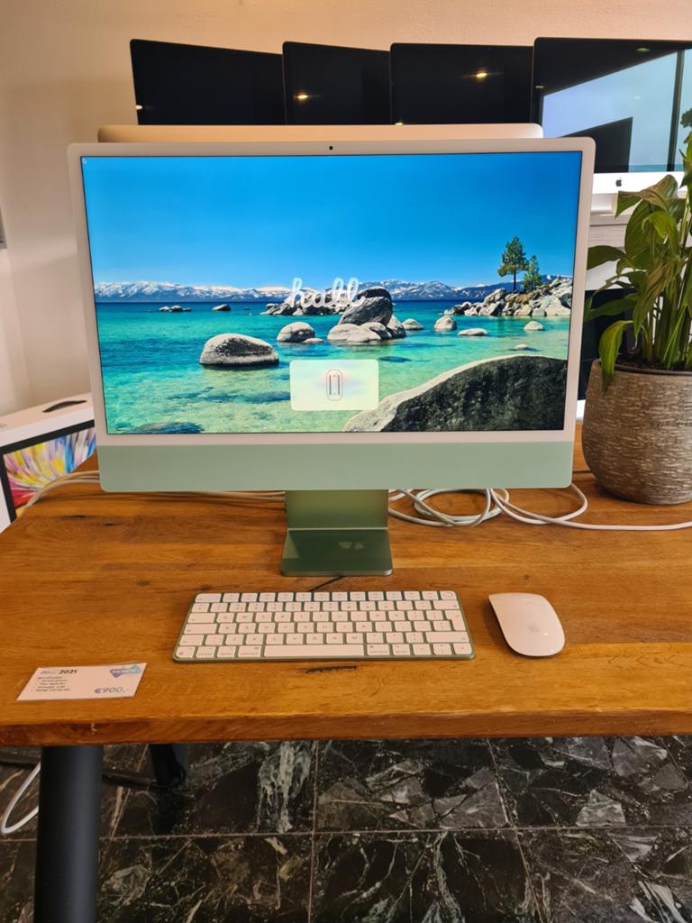iMac 24" M1 8GB 2021 Groen, Computers en Software, Besturingssoftware, Ophalen of Verzenden