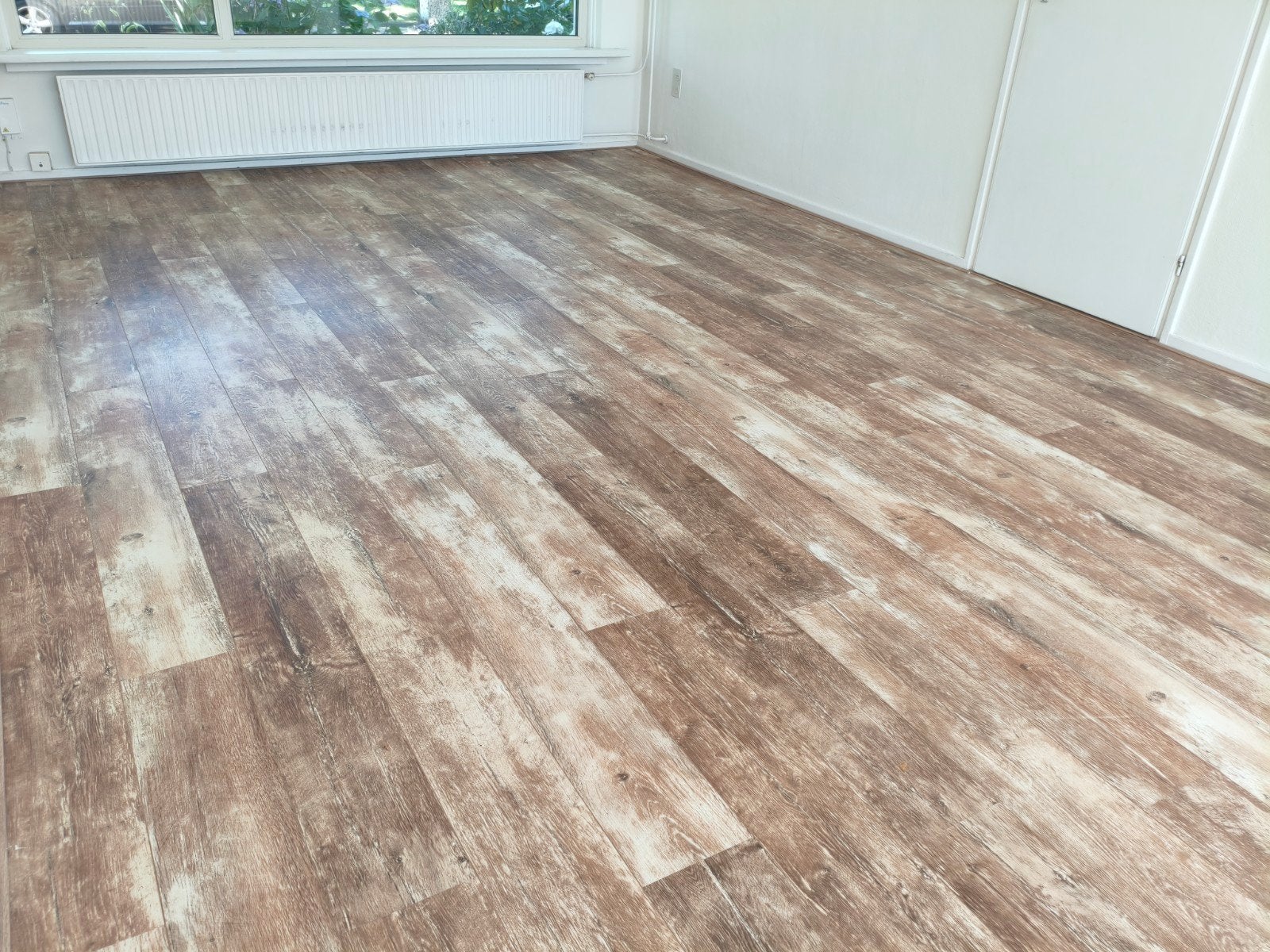 Klik laminaat 35m2, Ophalen, Gebruikt, Bruin, 25 tot 50 m²
