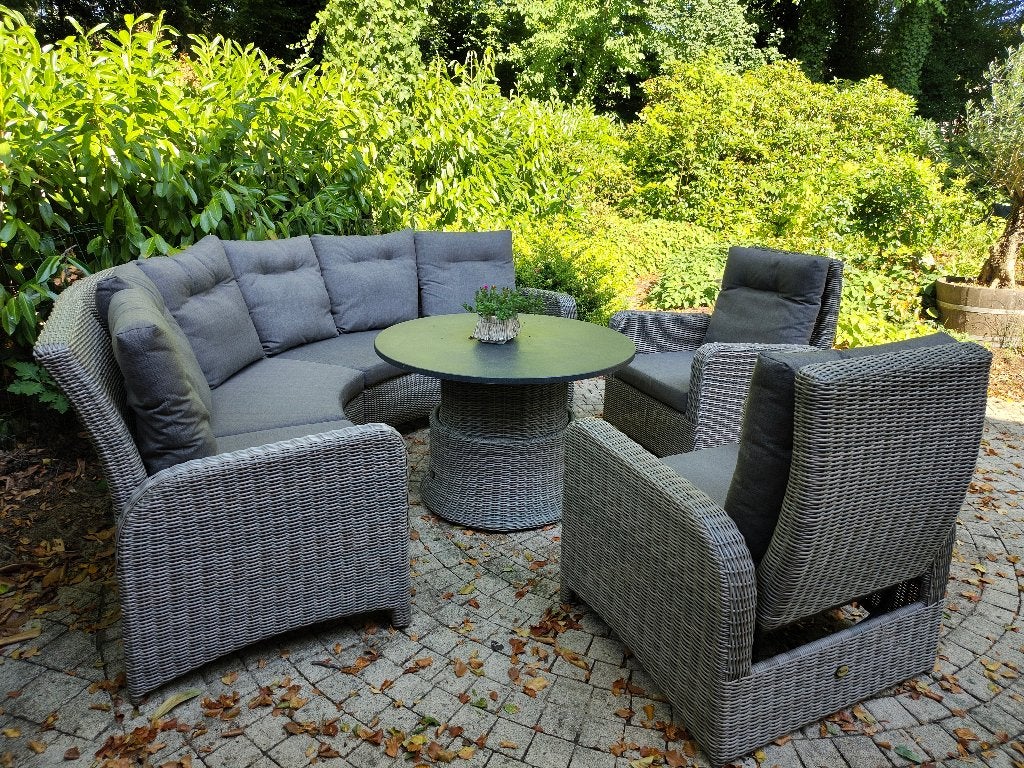 Mooie luxe lounche set, Tuin en Terras, Tuinsets en Loungesets, Ophalen, Bank, Loungeset, Wicker