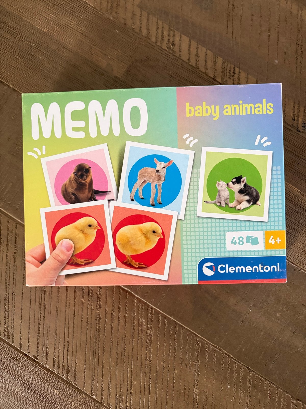 Clementoni Memo Baby Animals - Memory Spel voor Kinderen, Ophalen of Verzenden, Zo goed als nieuw, Puzzelen