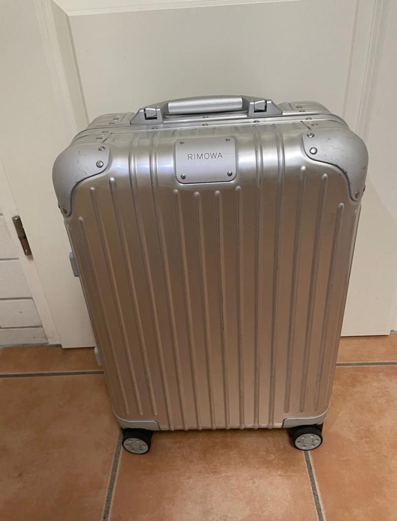 Rimowa koffer, Sieraden, Tassen en Uiterlijk, Koffers, Ophalen of Verzenden, Zo goed als nieuw, Metaal