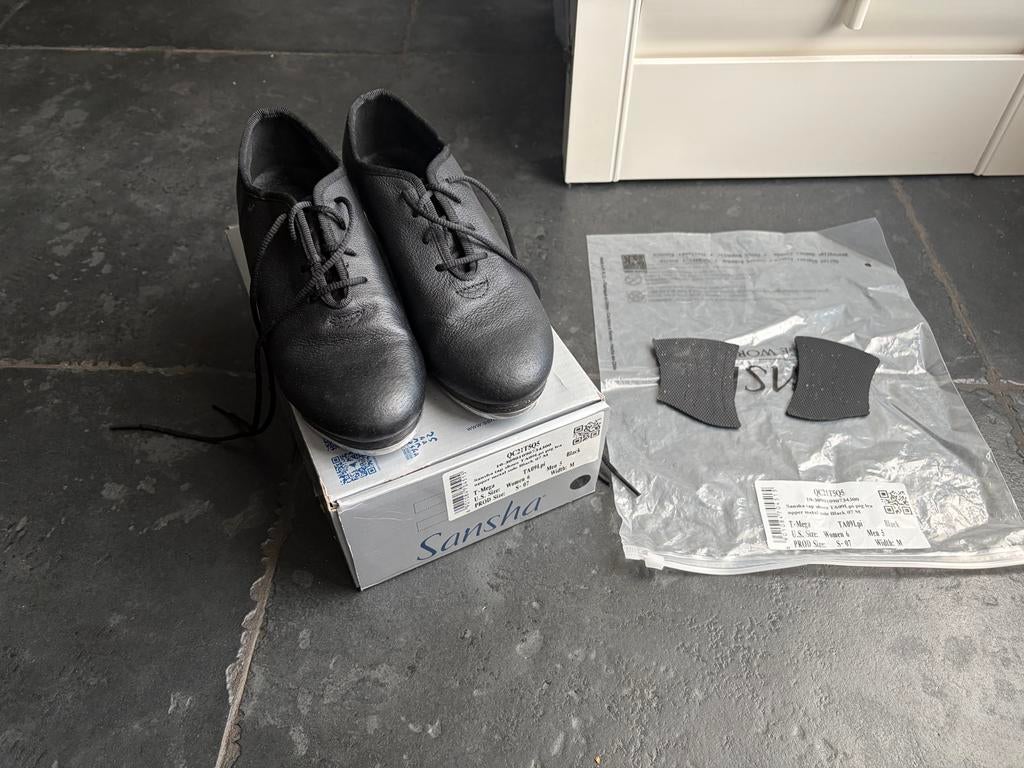 Sancha Tapdans Schoenen dames Maat 36 US 6 tapschoenen  leer, Ophalen of Verzenden, Nieuw, Schoenen