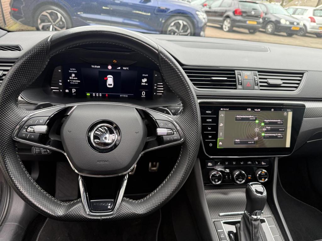 Skoda Superb Combi 1.4 TSI iV PHEV Sportline PANO/TH *ALL-IN, Auto's, Skoda, 12 maanden, Gebruikt, 4 cilinders, 218 pk