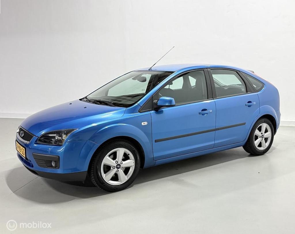 Ford Focus 1.6-16V First Edition, Auto's, 1596 cc, Gebruikt, 4 cilinders, Blauw