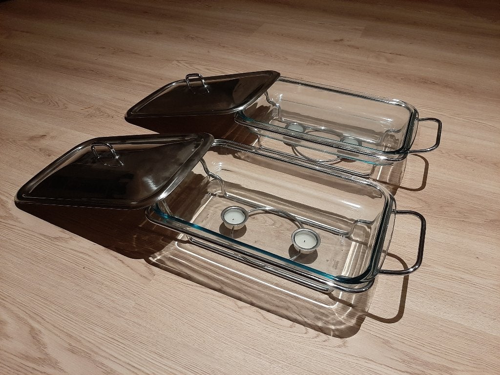 Warmhoudschalen, Huis en Inrichting, Overige typen, Ophalen of Verzenden, Gebruikt