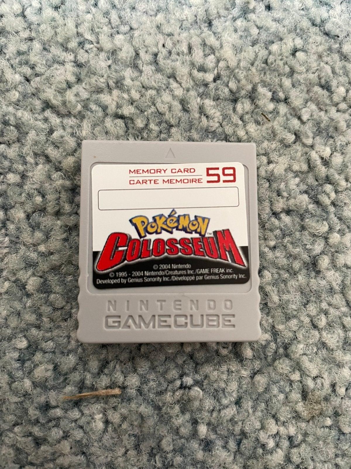 Pokemon Colloseum memorycard met garantie, 1 speler, _, _, Ophalen of Verzenden