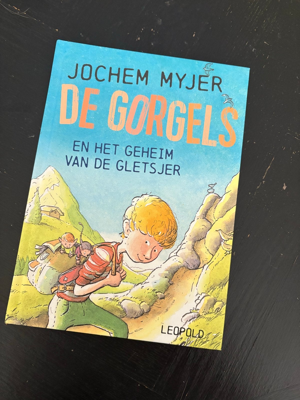 Jochem Myjer - De Gorgels en het geheim van de gletsjer, Ophalen of Verzenden, Zo goed als nieuw, Fictie