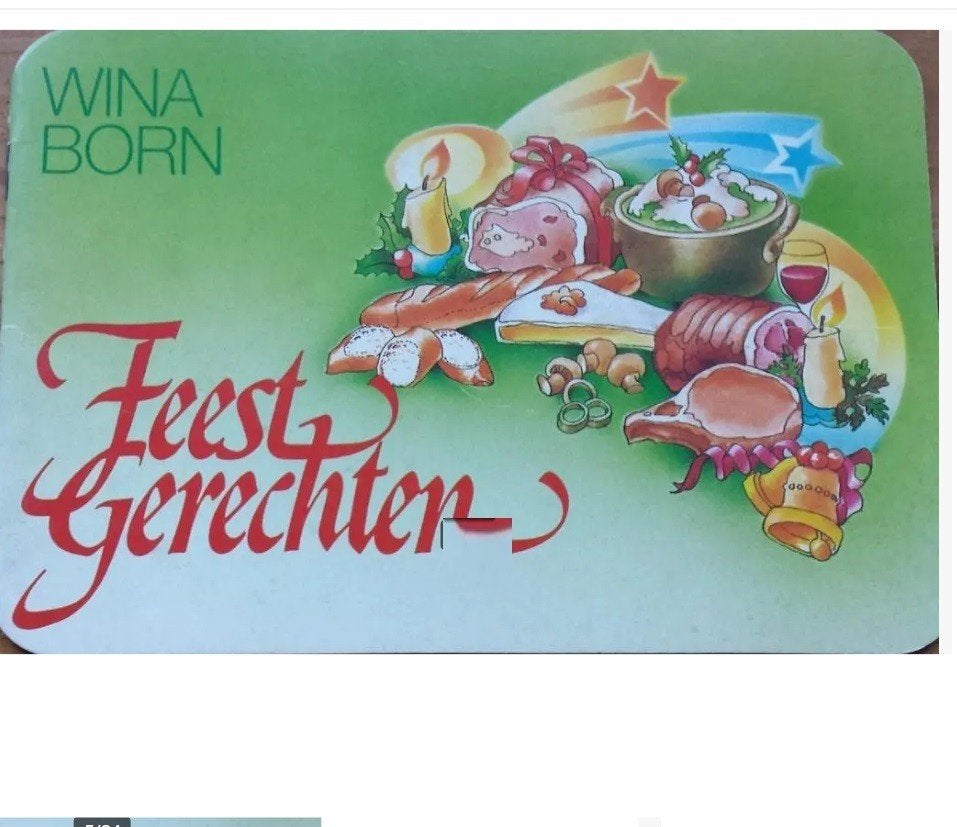 feest gerechten wina born en nog andere boeken Advies Studie, Ophalen of Verzenden, Zo goed als nieuw