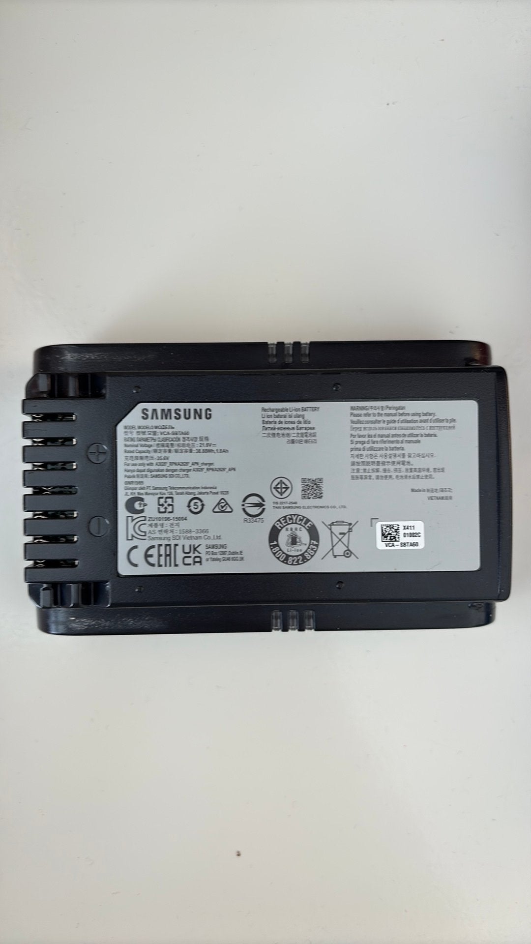Samsung VCA-SBTA60 Jet75e, Witgoed en Apparatuur, Ophalen of Verzenden, Zo goed als nieuw