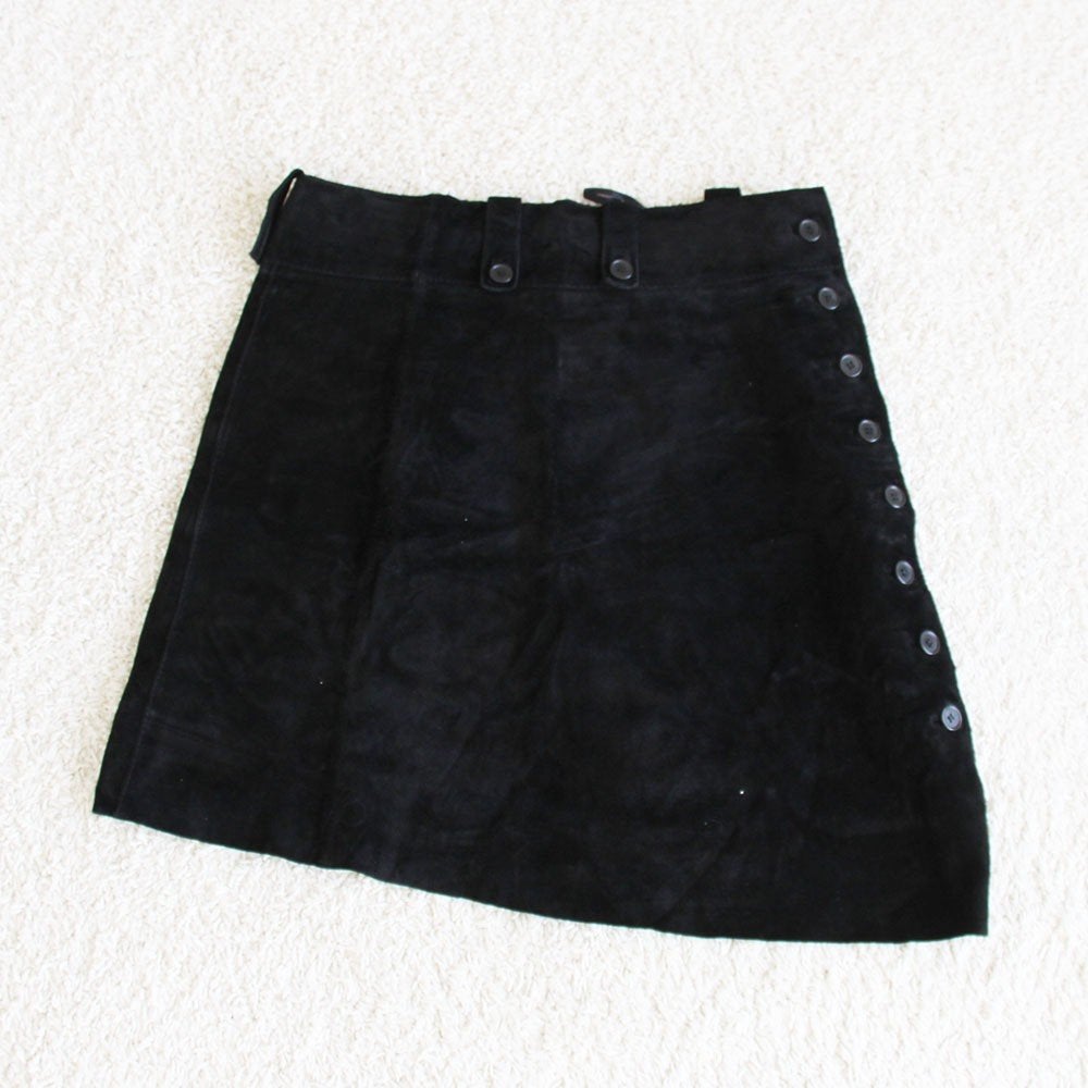 Mooie Suede Need You Rok (Maat 38) - 12 € 50,-, Kleding | Dames, Maat 38/40 (M), Zwart, Ophalen of Verzenden, Zo goed als nieuw