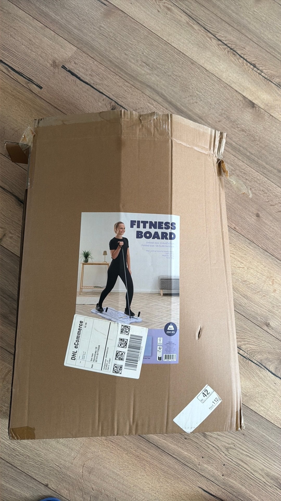Pilates bord reformer, Sport en Fitness, Ophalen, Zo goed als nieuw