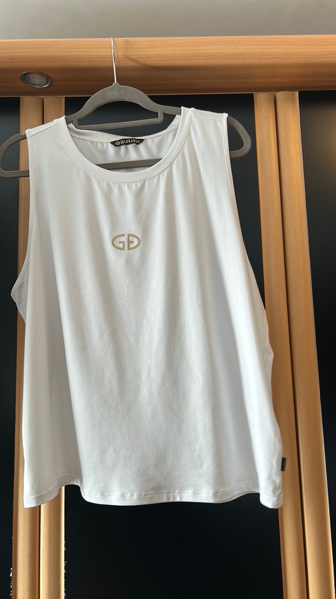 Goldbergh Tank Top wit L/XL, Wit, Maat 46/48 (XL) of groter, Ophalen of Verzenden, Zo goed als nieuw