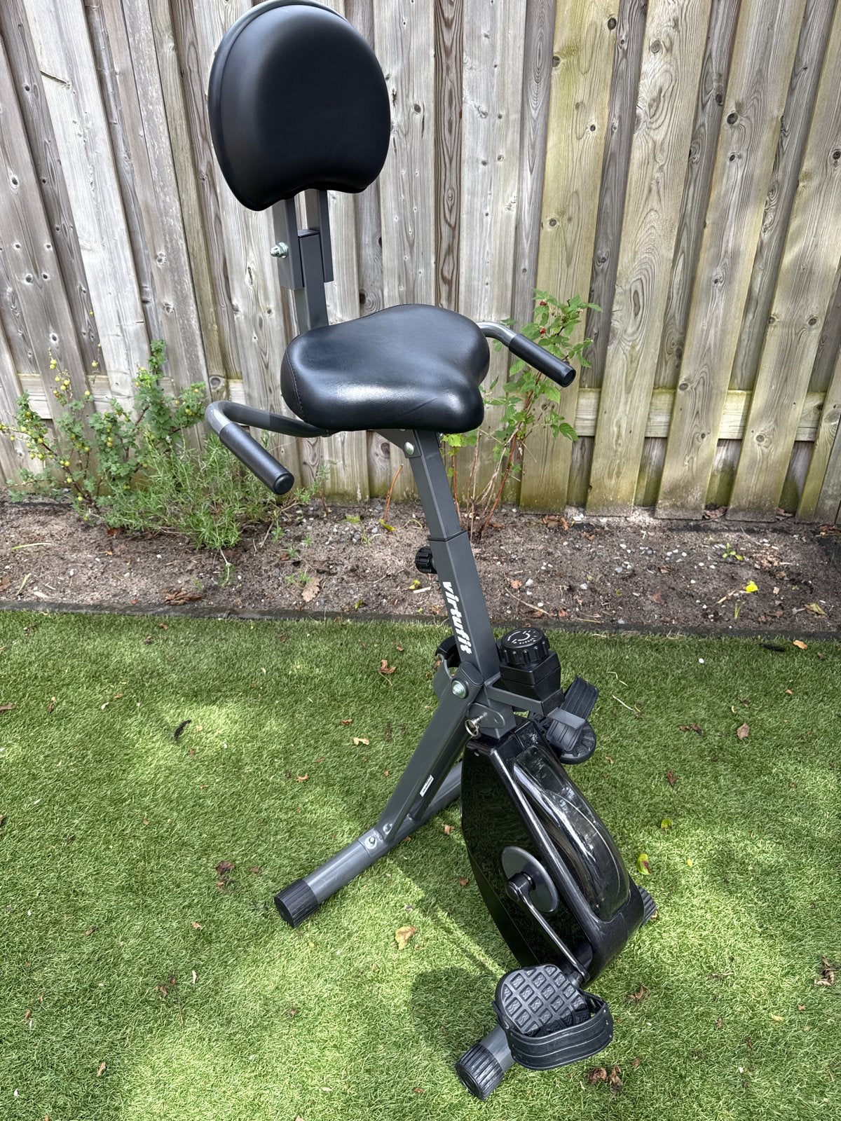 Virtufit Opvouwbare Deskbike stoelfiets met rugleuning, Ophalen, Zo goed als nieuw, Metaal, Stoelfiets